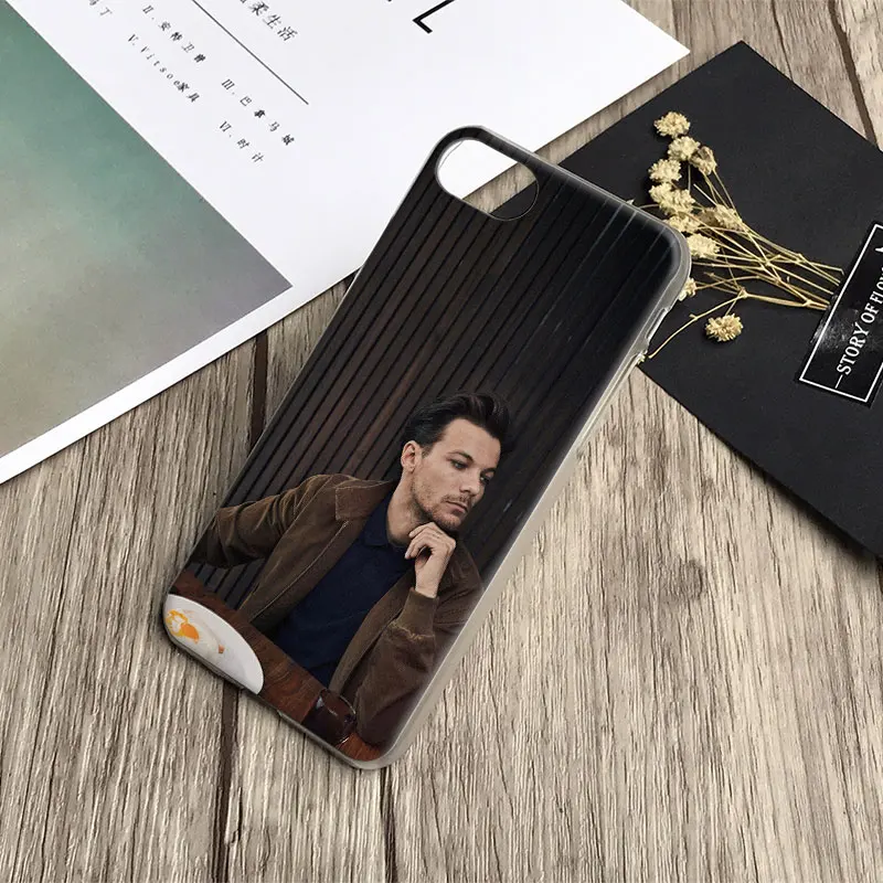 Louis Tomlinson Coque Fashion Cover Shell For Apple iPhone 4 4s 5 5s Se 6 6Plus 6s 6sPlus 7 Plus 8 8Plus X Phone Case