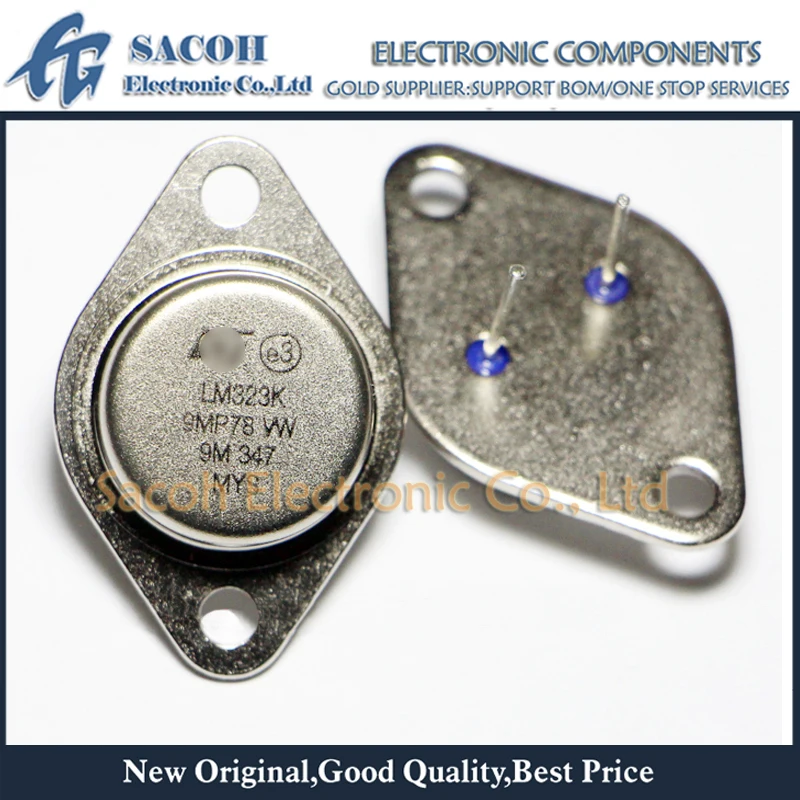 Free Shipping 10Pcs LM323K LM323 LM223K LM123K TO-3 Three-terminal 3A 5V Positive Voltage Regulators afbeelding