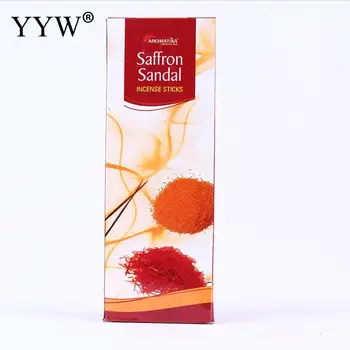 

6pcs/Box Sandalwood Incense Sticks India Home Scent Diffuser Aroma Smoke Sticks Oud Home Fragrance Premium Incent Sage Stick