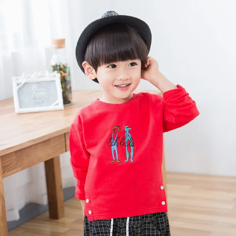 Girls Boys Shirts Blouse Children Kids Baby Shirt Spring Autumn Winter Long Sleeved Cartoon Bunny Size for 3, 4, 5, 6,7 Years (2)