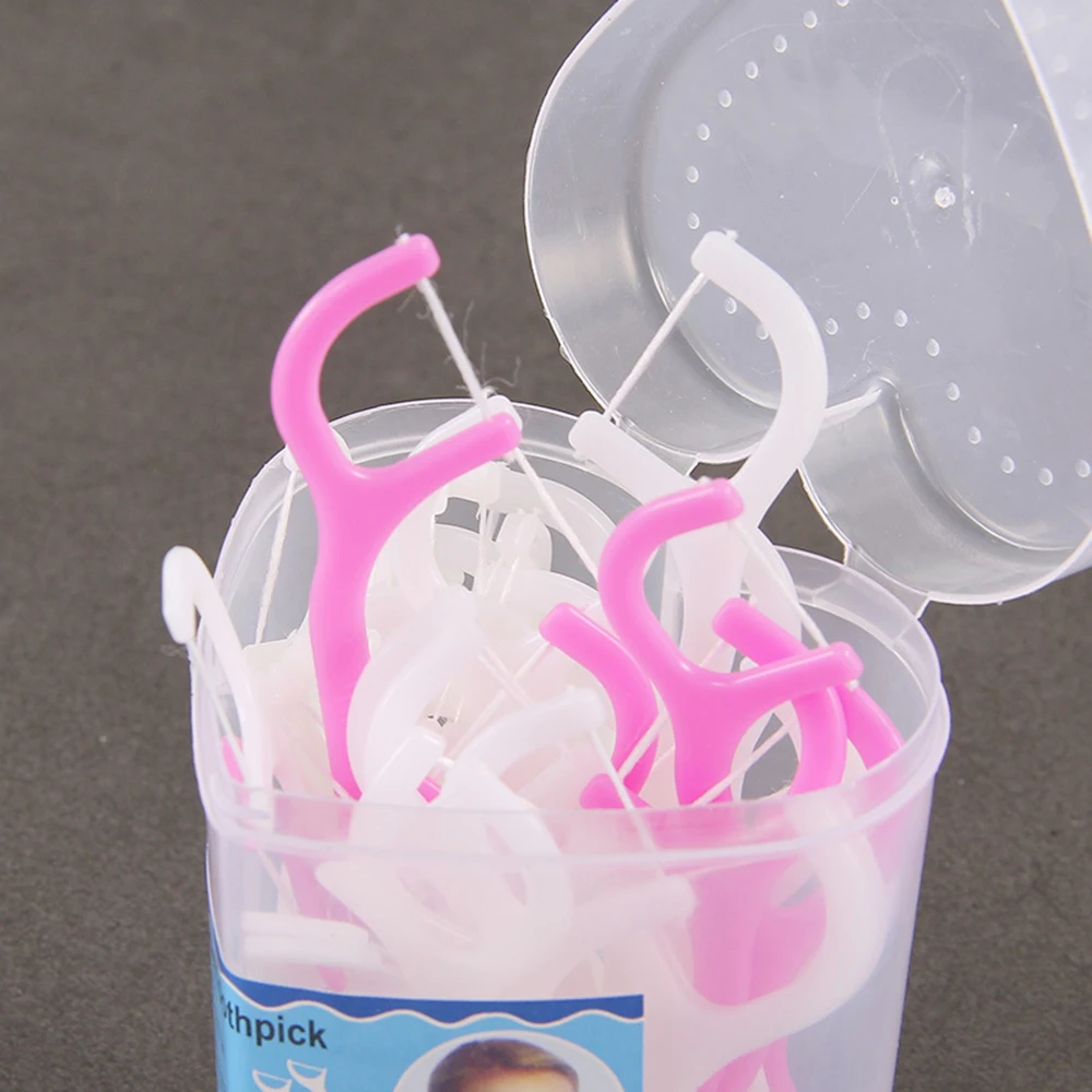 40 шт. Семейные упаковки, защитные одноразовые стоматологические зубочистки, инструмент для ухода за полостью рта