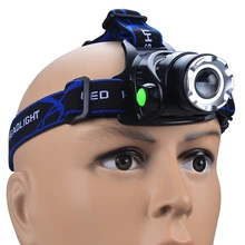 Масштабируемые XML T6 светодиодный фара головного света+ 2*18650 Батарея+ автомобиля Зарядное устройство+ стены Зарядное устройство