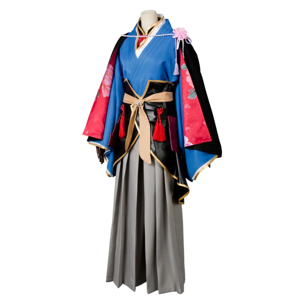 Touken Ranbu Kasen Kanesada, костюм для косплея, кимоно, платье, костюм, Униформа, комплект одежды