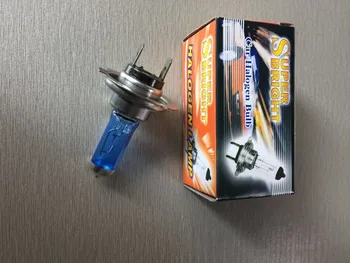 

100pcs 12V 55W or 100W Xenon Headlight H7 Light Bulbs White LED Car lamp Free shipping High Quality