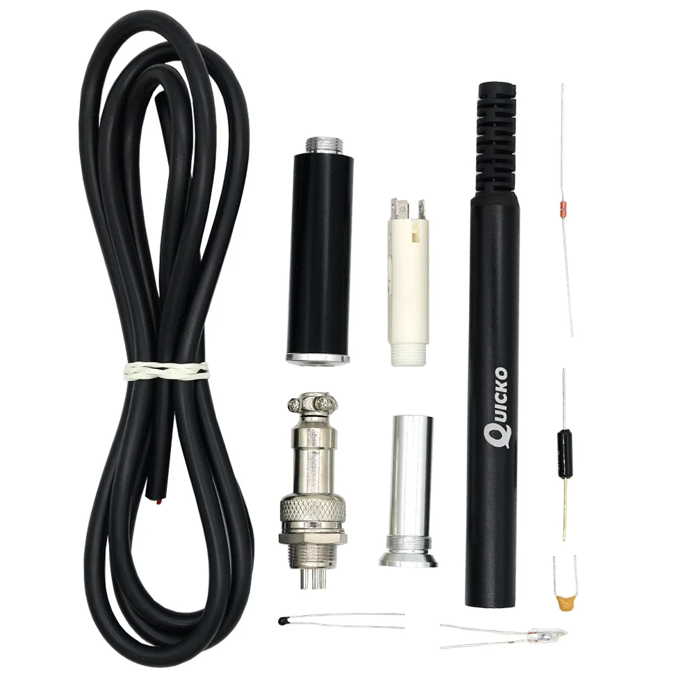 baratas 2018 Novo 9501 Alça De Solda De Solda De Liga de Metal DIY Set STM32 STC OLED LED T12 Controlador Digital Elétrico ferros de solda