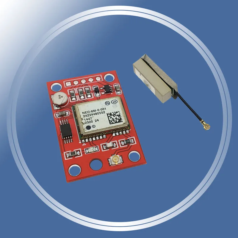 

GY-NEO6MV2 New NEO-6M GPS Module NEO6MV2 with Flight Control EEPROM MWC APM2.5 Large Antenna for arduino