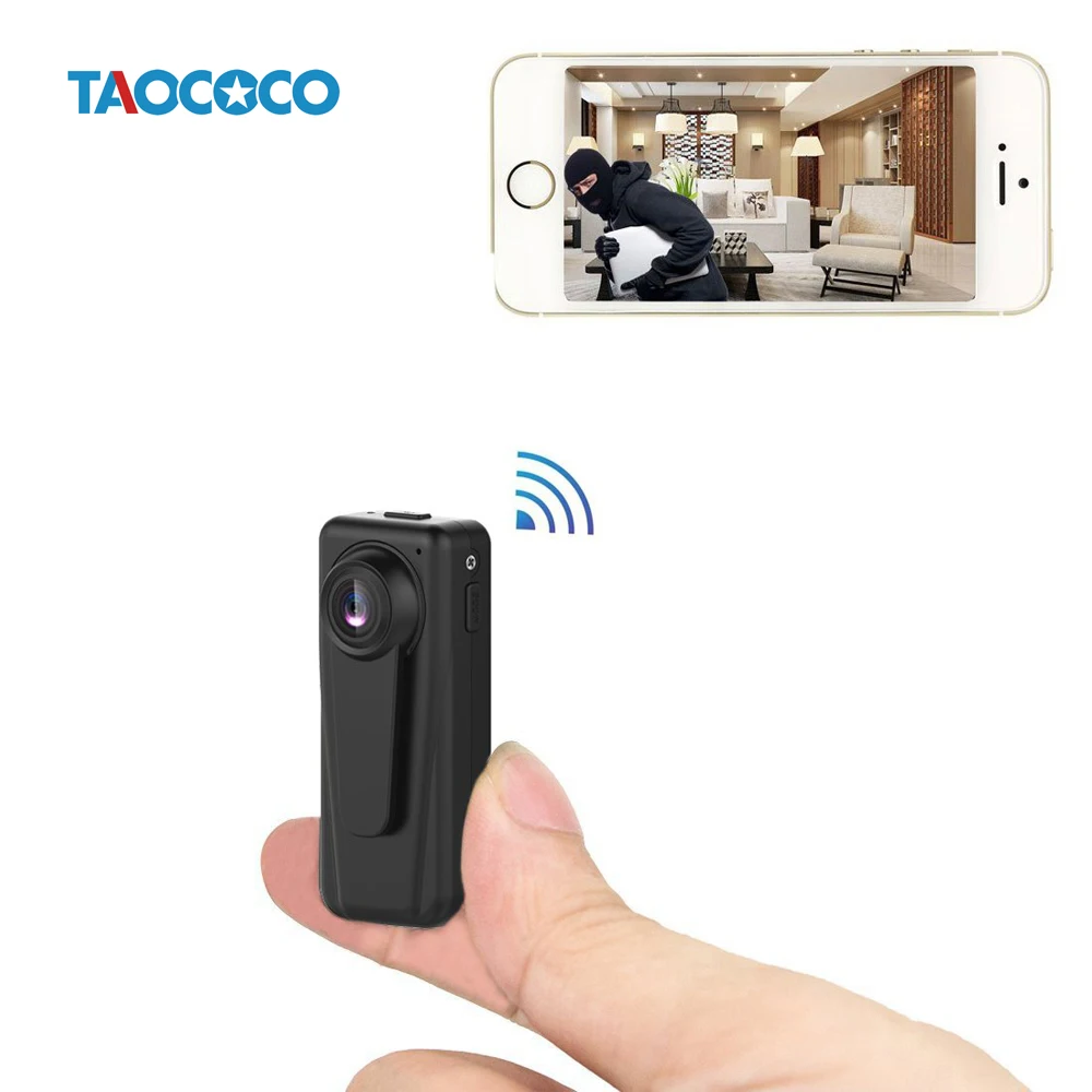 

TAOCOCO HD 1080P Portable Camcorder 140 degree Wide angle Mini Camera 2.0MP Video Recorder Motion Detection Security Camera