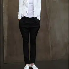 27-39 Горячая Sping Мужская Новая мода ноги культивировать One's Morality повседневные брюки