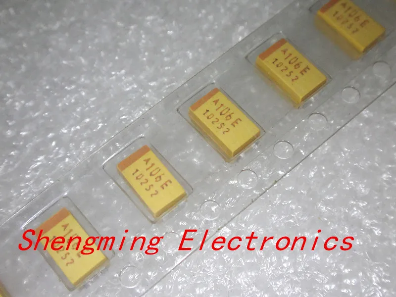 C6032 25V 10 мкФ 106C C-type TAJC106K025RNJ SMD чип танталовый конденсатор 100 шт. | Электронные