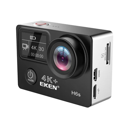 Экшн-камера Eken H6s, wifi, 4 k, 30fps, Ultra HD, с чипом Ambarella A12, внутри 30 м, водонепроницаемая, Go mini cam pro, Спортивная камера EIS