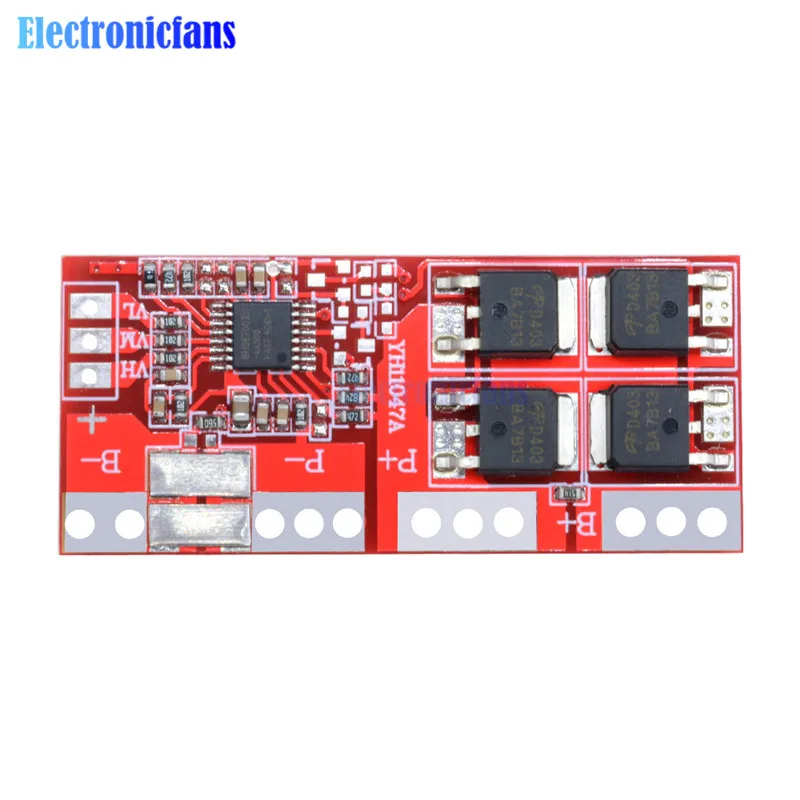 3S 30A Макс. 12,6 в литий-ионный аккумулятор 18650 зарядное устройство плата PCB BMS модуль короткого замыкания защита от перегрузки по току