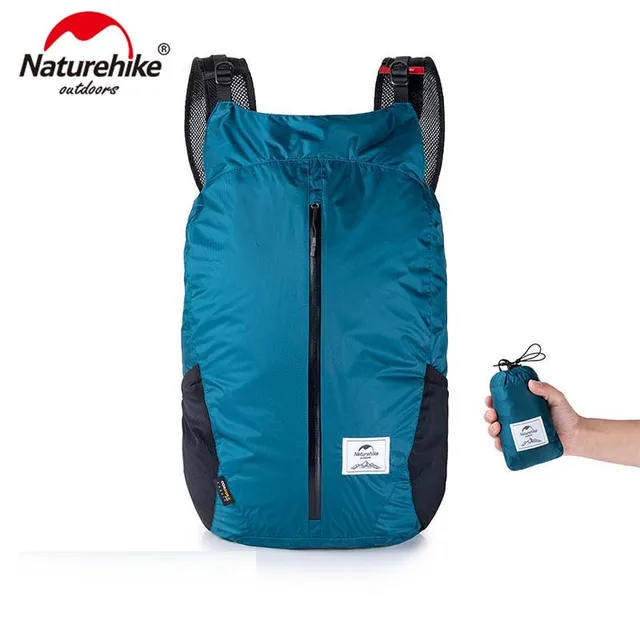 US $27.87 Naturehike Lightweight Sports Bag Cordura Fabric 30D Nylon Running Bag Folding Pack Fashion Backpac