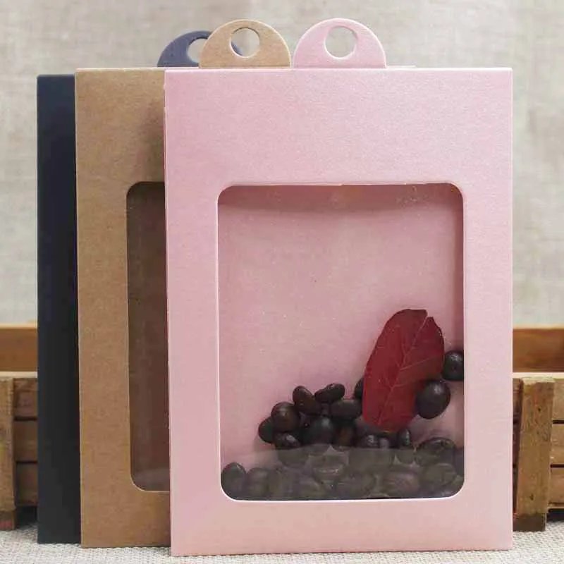 Многоцветная и размер конфет сувениры Упаковка и дисплей коробка Упаковка подарков конверт коробка с пластиковым отверстием вешалка продукты коробка дисплея