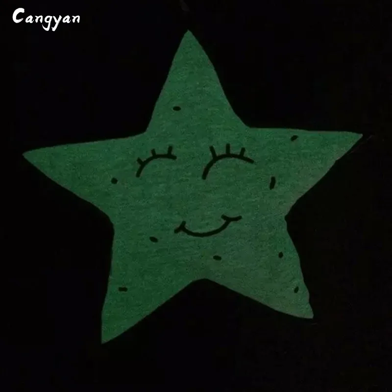 Звезда Сова Луна светящаяся кукла эльфа игрушка детская подушка с призраком