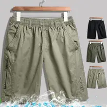 Модные Для мужчин однотонный Цвет летние Пляжные шорты на молнии пляжные карман Фитнес Спортивные Повседневные шорты, брюки из плотной шерстяной ткани, свободные