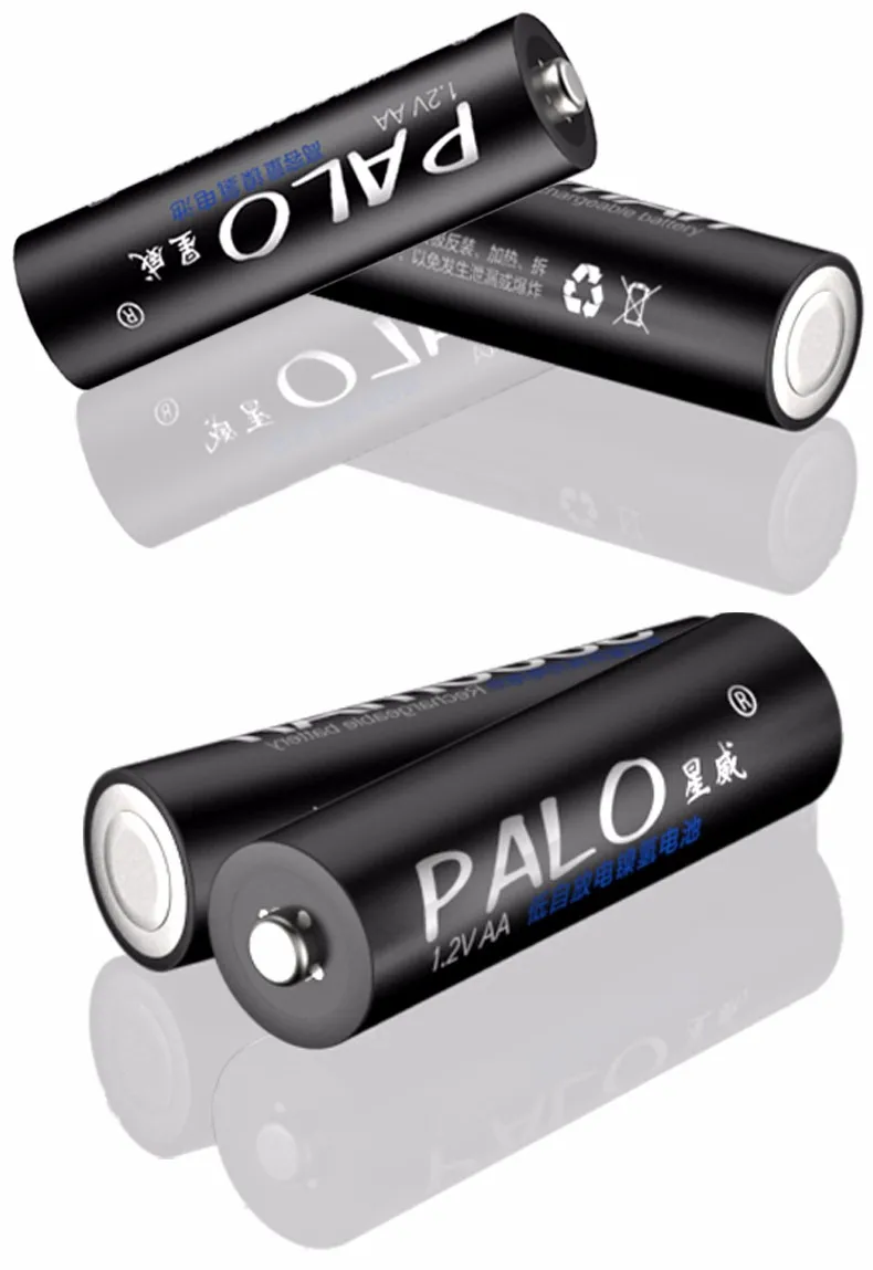 20 шт PALO AA 3000mAh 1,2 V качественная ni-mh аккумуляторная батарея AA 3000mAh PALO Recarregavel 2A Baterias Bateria Batterie