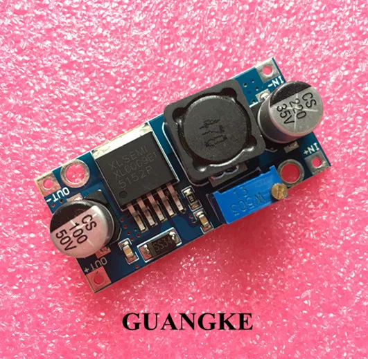 

free shipping 50pcs/lot DC-DC XL6009 booster module power supply module output adjustable super LM2577 biggest 4 a current