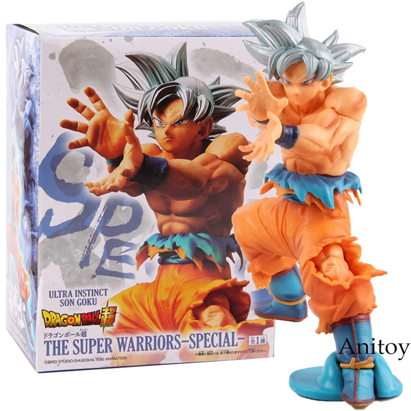 

Dragon Ball SUPER The Super Warriors Special Ultra Instinct Son Goku PVC Dragon Ball Figure Gokou Collectible Model Toy 17cm