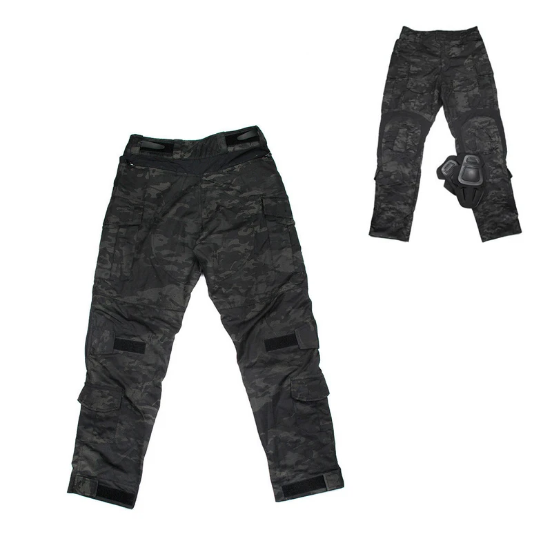 

Multicam Black G3 Combat 3D Pants MCBK Ripstop combat pants with knee protection / MCBK Tactical Army Ripstop Pants