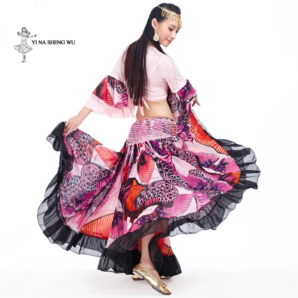 Faldas largas de danza del vientre para mujer, traje de alta calidad, AliExpress uso especial