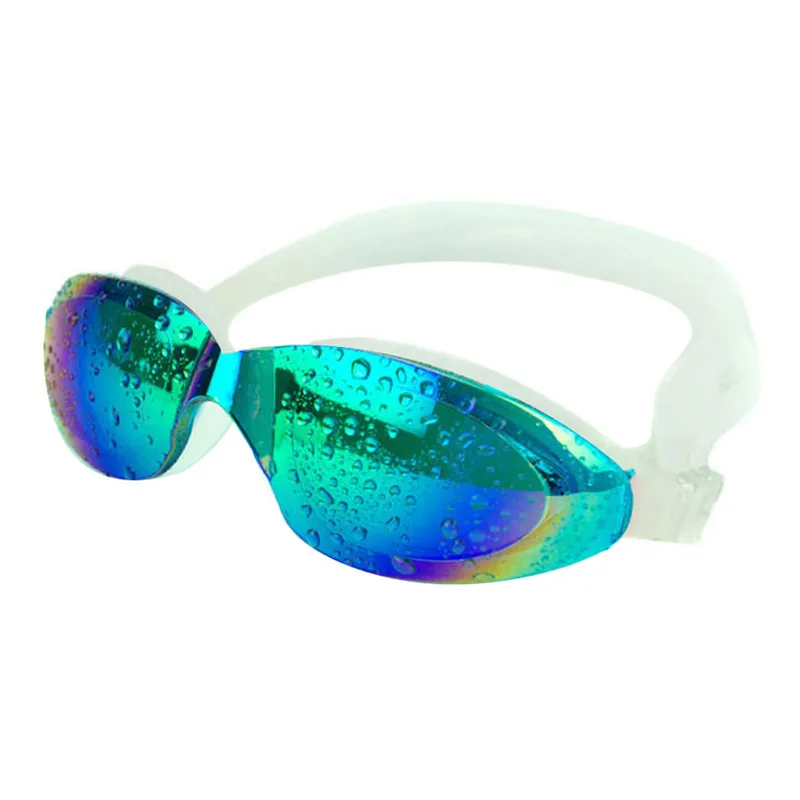 Регулируемые взрослые многоразовые противотуманные УФ очки для плавания, защитные очки на открытом воздухе - Цвет: B