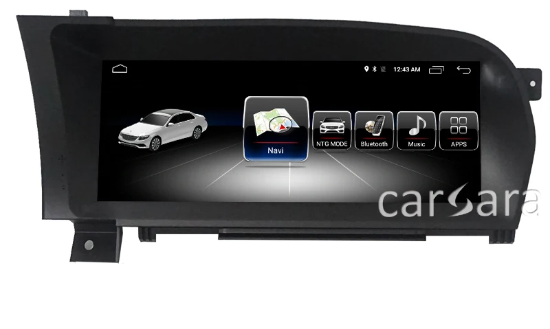 Top 4G RAM Android screen for S Class W221 2005-2013 10.25" touch display GPS Navigation radio stereo head unit multimedia player 0