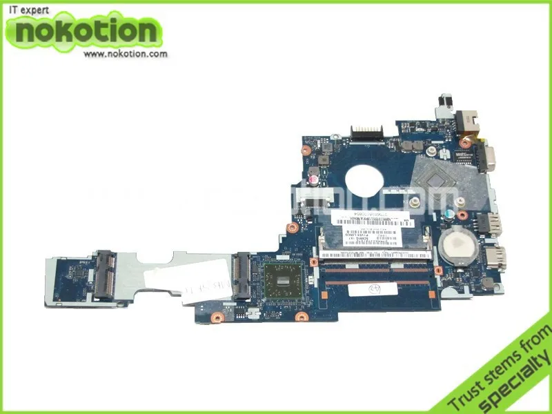 

NOKOTION Free shipping LA-7071P MBSFT02001 laptop motherboard for acer aspire one 722 C60 DDR3 Good quanlity Tested