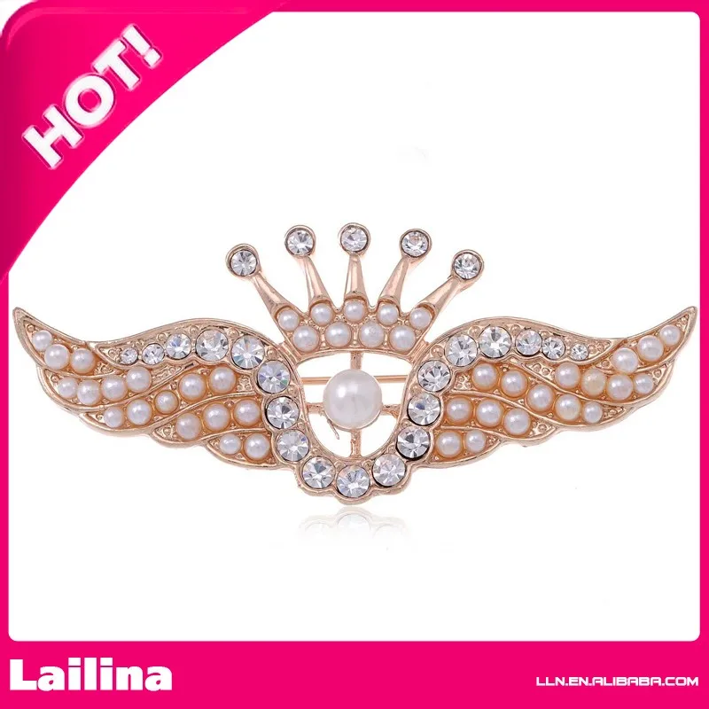 Pino para Mulher Rosa Roxo Cristal Mais Novo Topo Noiva Coroa Imperial Casamento Claro Strass Broche Mix Cor 5 Joias e Acessórios