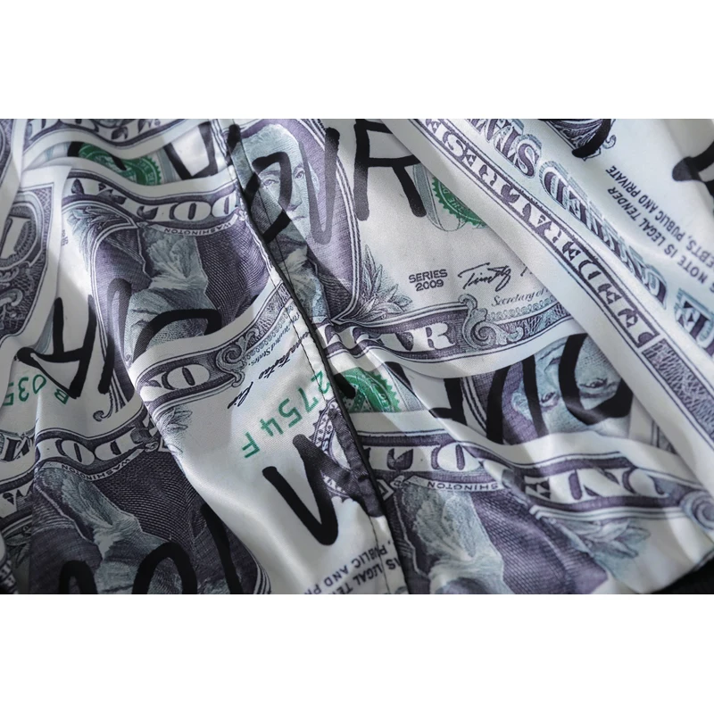 Mens Double-sided Wear Baseball Jacket Hip Hop Dollar Banknote Printed Jackets Men Women Streetwear Fashion Jackets and Coats Mens Double-sided Wear Baseball Jacket Hip Hop Dollar Banknote Printed Jackets Men Women Streetwear Fashion Jackets and Coats