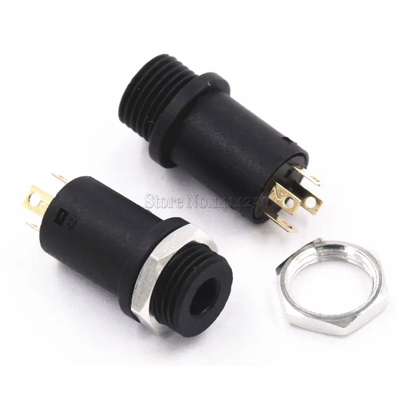 10 Pcs 35Mm 4 Channel Female Headphone Stereo Jack Panel Mount Connector Audio Video Vertical Socket Gold Plated High Quality huismerk kopen in de aanbieding 10 Pcs 35Mm 4 Channel Female Headphone Stereo Jack Panel Mount Connector Audio Video Vertical Socket Gold Plated High Quality huismerk kopen in de aanbieding