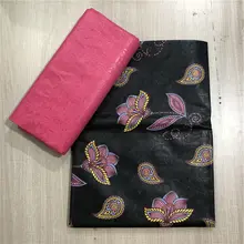 Высокое качество Африканский Базен Riche ткань хорошее качество Африканский жаккард бассейна кружева с простой парчи кружева соответствующие 10 ярдов/комплект