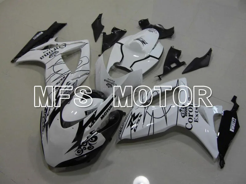 

For Suzuki GSXR600/750 K6 2006 2007 06-07 ABS Fairing Injection Bodywork Kit White