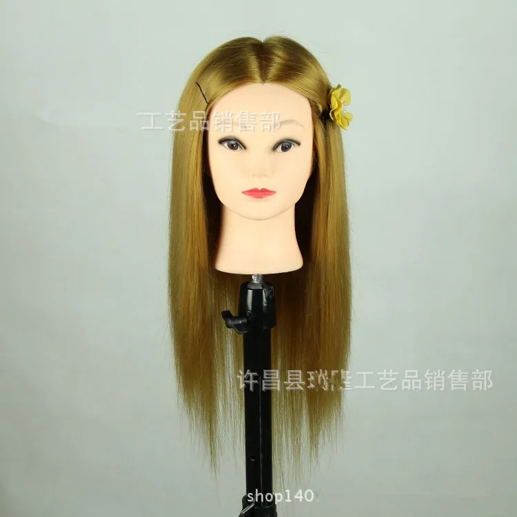 Free Shipping!!Newest High Quality Training Mannequin Head Hairdressing head With Hair For Salon Or School Practice | Дом и сад