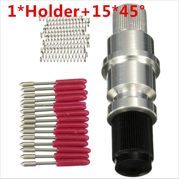 1 Cutting Blade Holder For Graphtec CB09 Silhouette Cameo Holder 15Pcs Blades Vinyl Cutter Plotter