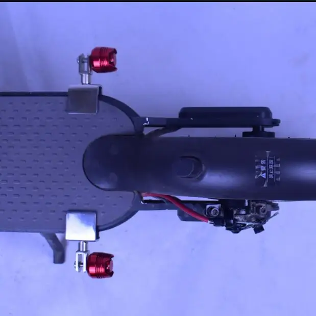 Xiaomi mijia электрический скутер аксессуары Алюминиевый сплав драгоценный камень задний светильник складной скутер лягушка светильник сигнальный светильник