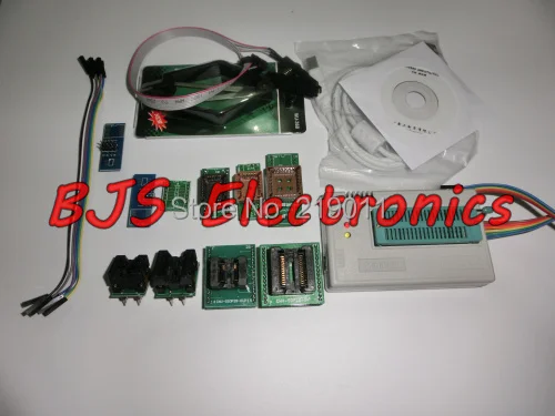 TL866II PLUS USB Универсальный программатор Minipro EEPROM FLASH 8051 AVR MCU GAL PIC SPI 9 шт. адаптеров +