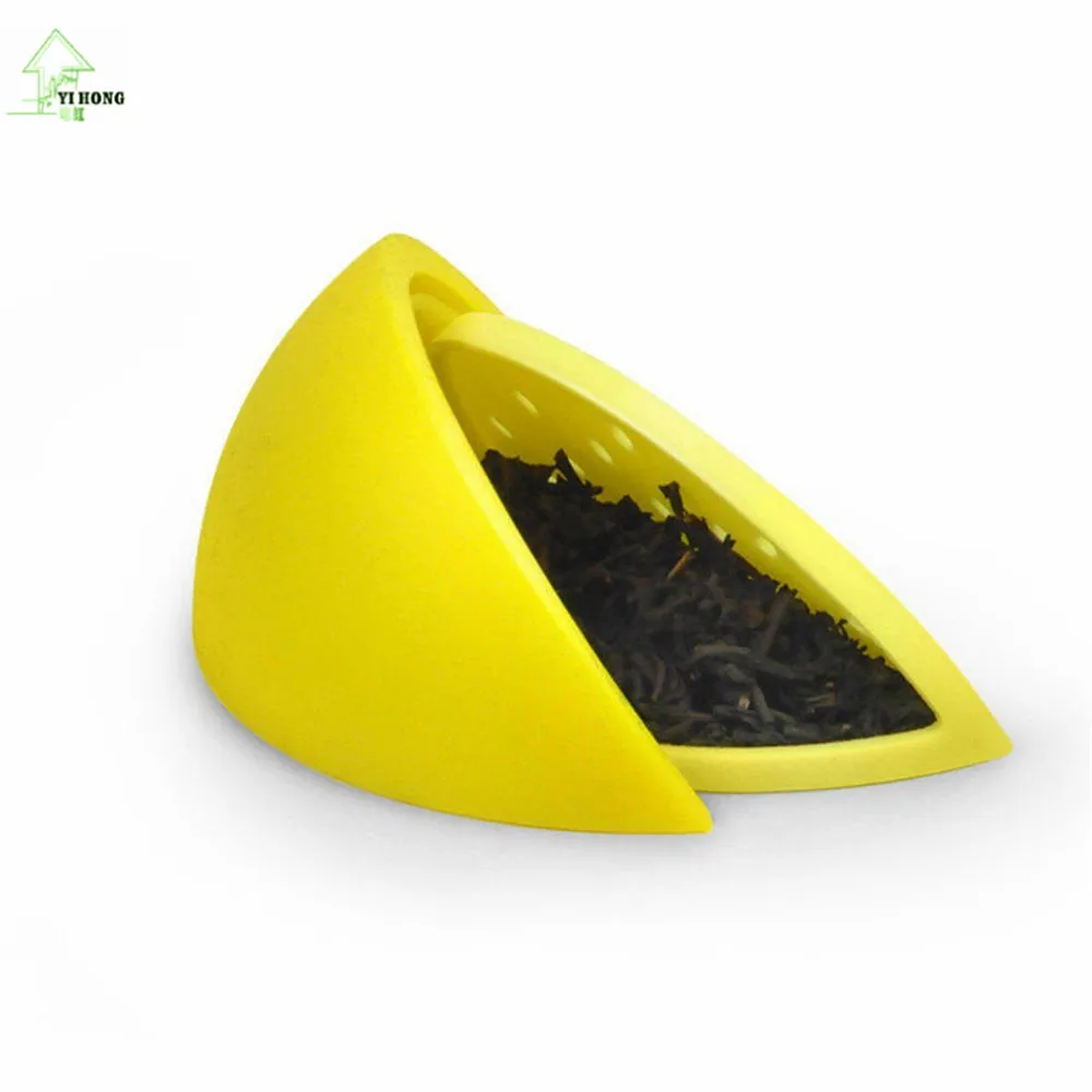 Citron feuille de thé silicone infuseur Loose Herbal Spice