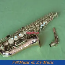 Профессиональный фосфорный бронзовый медный альтовый саксофон Ми-бемоль высокий F# с чехлом