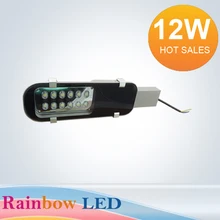 Светодиодная уличная лампа 12 Вт Наружное освещение садовая Лампа Теплый Холодный белый уличный парк дорожная лампа Ac85-265v