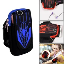 5,7 смартфон нарукавник для бега для iPhone 7, 6 S, 6plus, 5, 5S SE samsung Galaxy S8 Note 5 4 3 Универсальный Водонепроницаемый сумка чехол