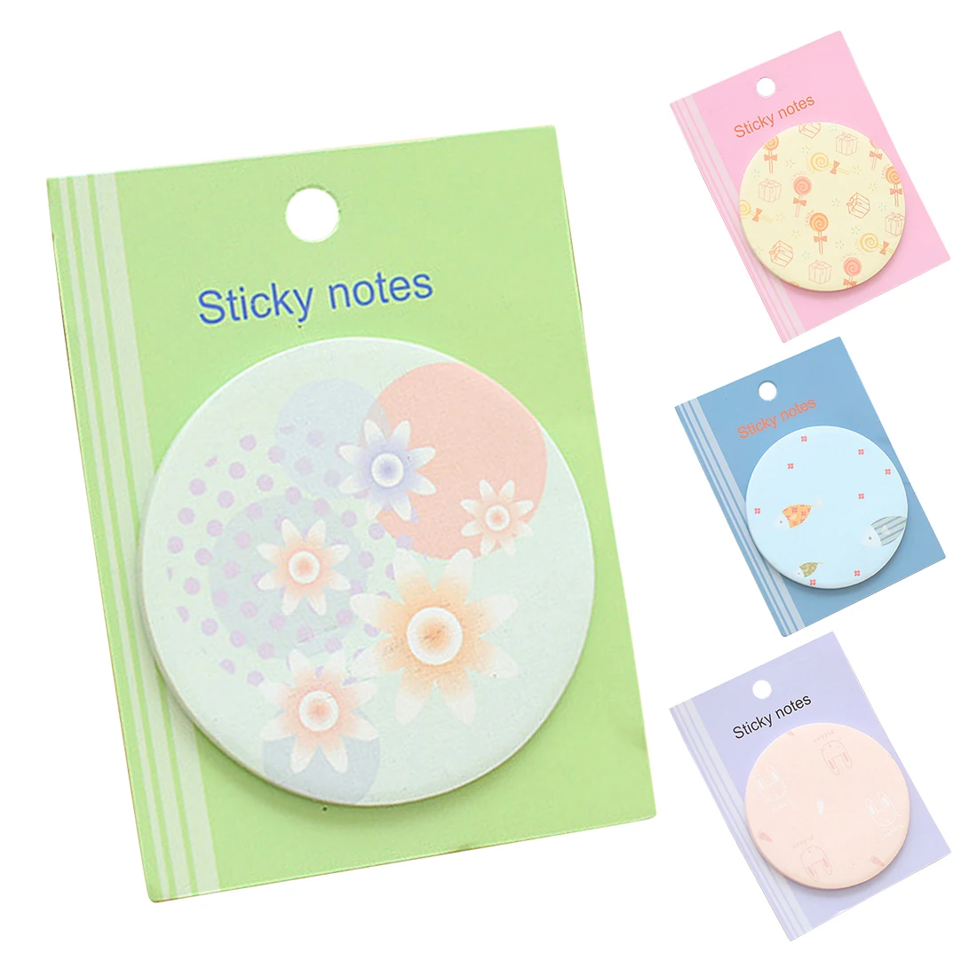 

FangNymph Cute Color Weekly Plan Sticky Notes Post Memo Pad Kawaii Stationery School Supplies Planner Stickers Paper