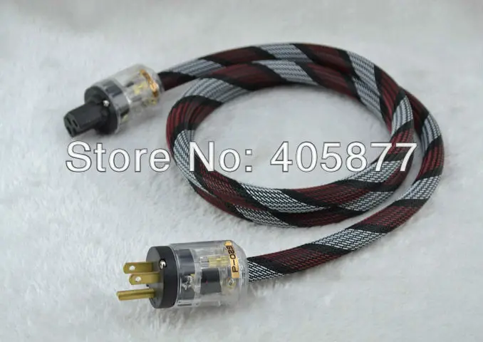 

1.5 M Pure Copper Power cable cord US EURO Plug Audio Power Cable