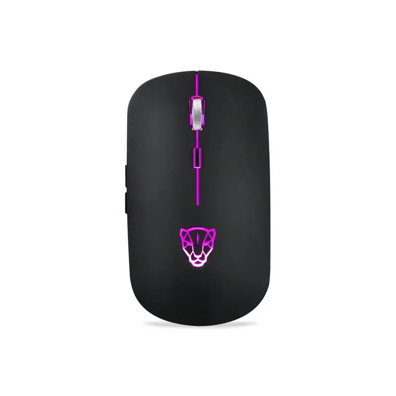 

Motospeed Bg60 Wireless Computer Bluetooth Led Mouse 6 Buttons 2400Dpi Optical Game Optical Mice For Laptop Pc
