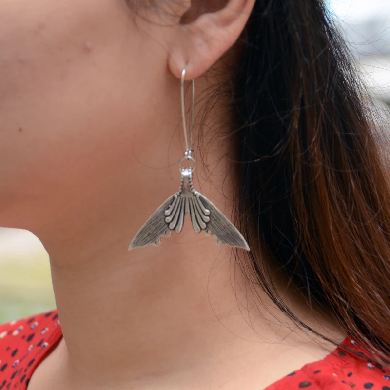 

1pair Mermaid Tail Earring For Women Mom Gift