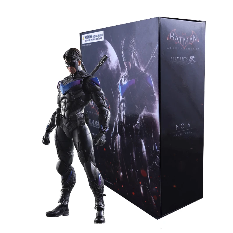 

Batman Arkham Knight Justice League Nightwing Enhanced Version Action Figure Toys Collection Christmas Gift