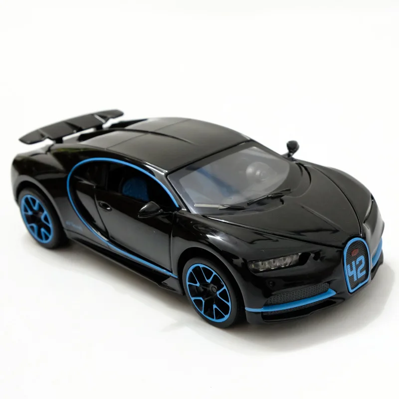 Модель гоночной машины Bugatti Chiron металлическая игрушка сплав автомобиль Diecasts игрушечный Транспорт модель автомобиля Миниатюрная модель автомобиля игрушки для мальчиков 1: 32