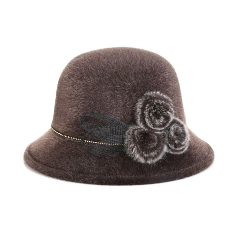 Зимняя теплая Маст-хэв модная женская шляпа Дамский Банкетный шапки, летний солнцезащитный козырек