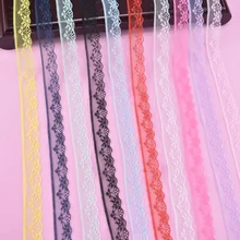 10 Yards/Lot Lace Ribbon Tape Width 20MMTrim Fabric DIY Embroidered Wedding Net Cord for Sewing Decoration African Lace Fabric high quality 10 yards lace ribbon tape width 28mm trim fabric diy embroidered net cord for sewing decoration african lace fabric