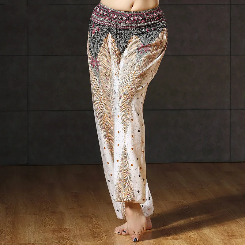 Ladies' dancers, trousers, trouser legs, loose dance practice pants