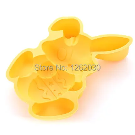 Силиконовая форма для выпечки с большим Кроликом 30*20 см|mold bakeware|mold bigmold silicone mold |